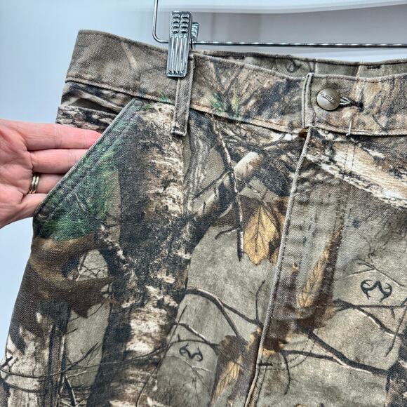 Carhartt Camo Pants Mens 34x32 ACTUAL Realtree Xtra B235-977 Utility Made in USA - Picture 6 of 10